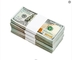 Alta calidad Kraft Papel de dinero bandas de cinta de cinta de moneda de papel de banda para el dinero máquina de cinta